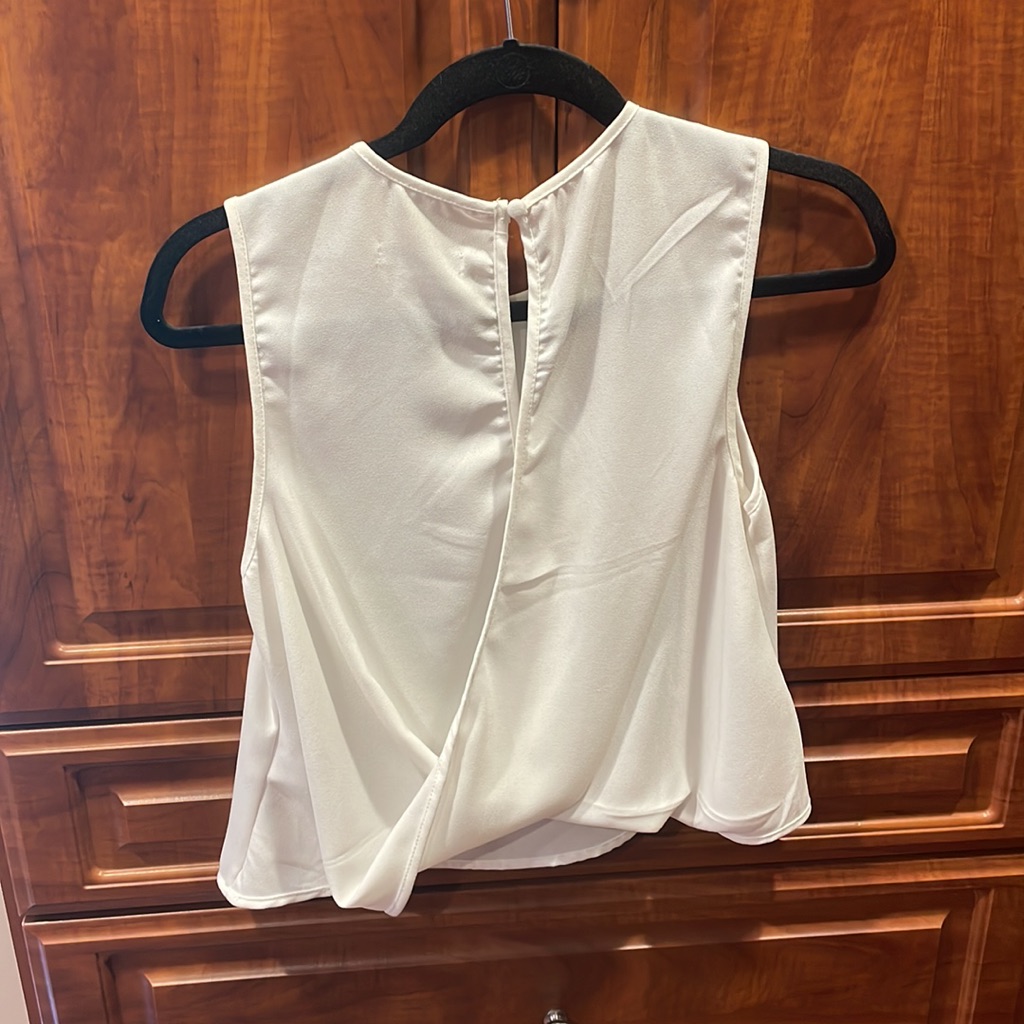Draped Back Top